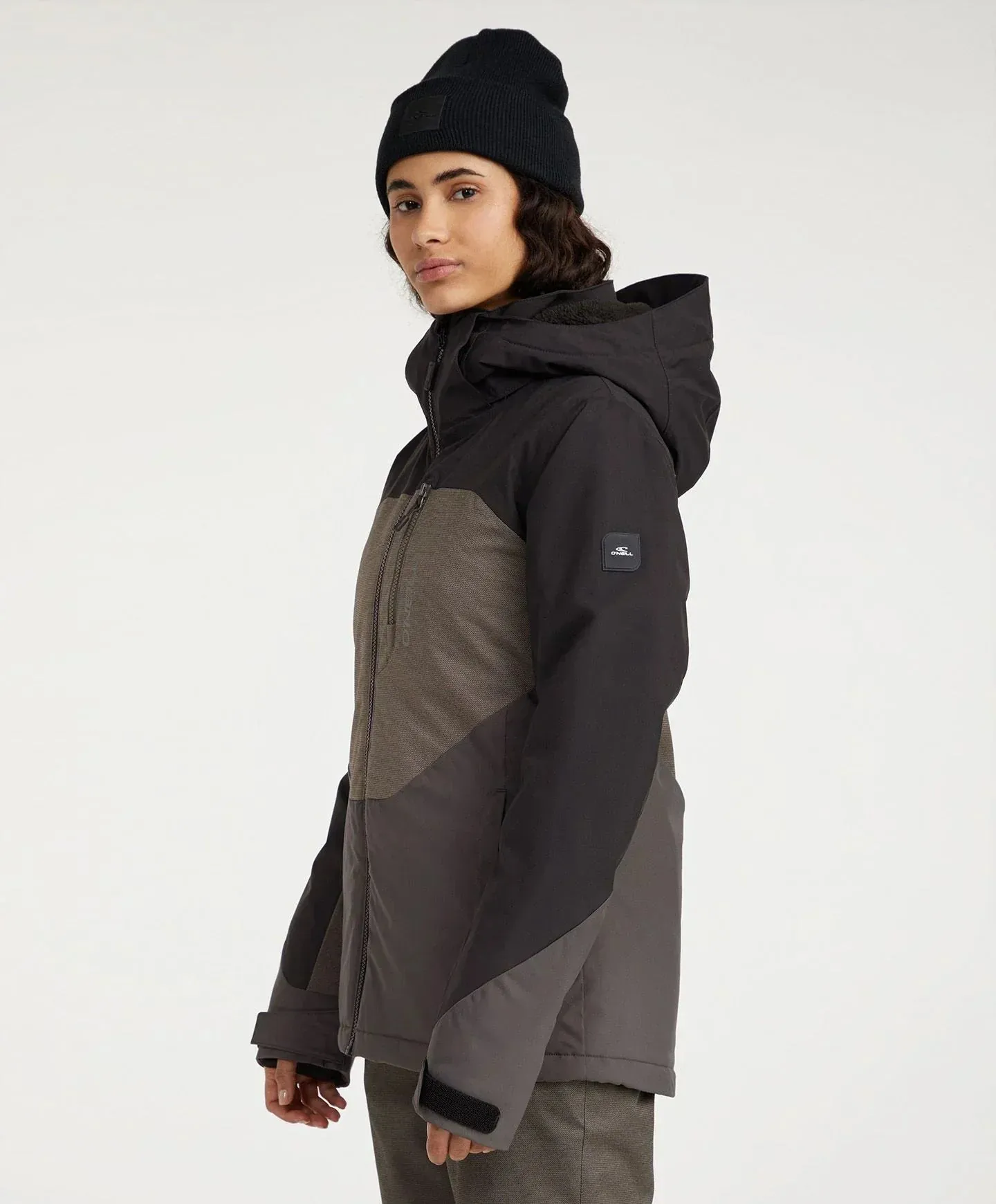 O'Neill Women's Carbonite Jacket - Black Out | Shop Coats & Jackets at Trojan Wake Ski Snow & Snow Skiers Wareho