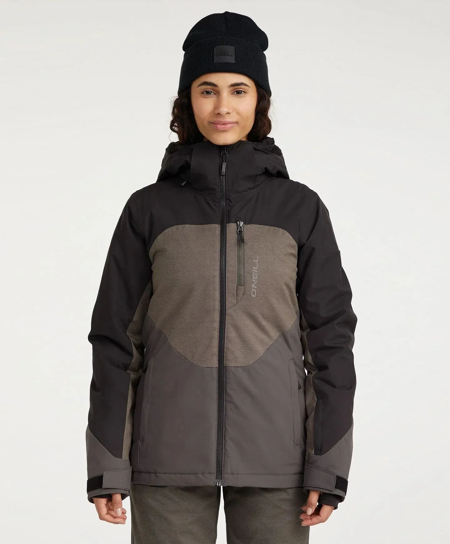 O'Neill Women's Carbonite Jacket - Black Out | Shop Coats & Jackets at Trojan Wake Ski Snow & Snow Skiers Wareho