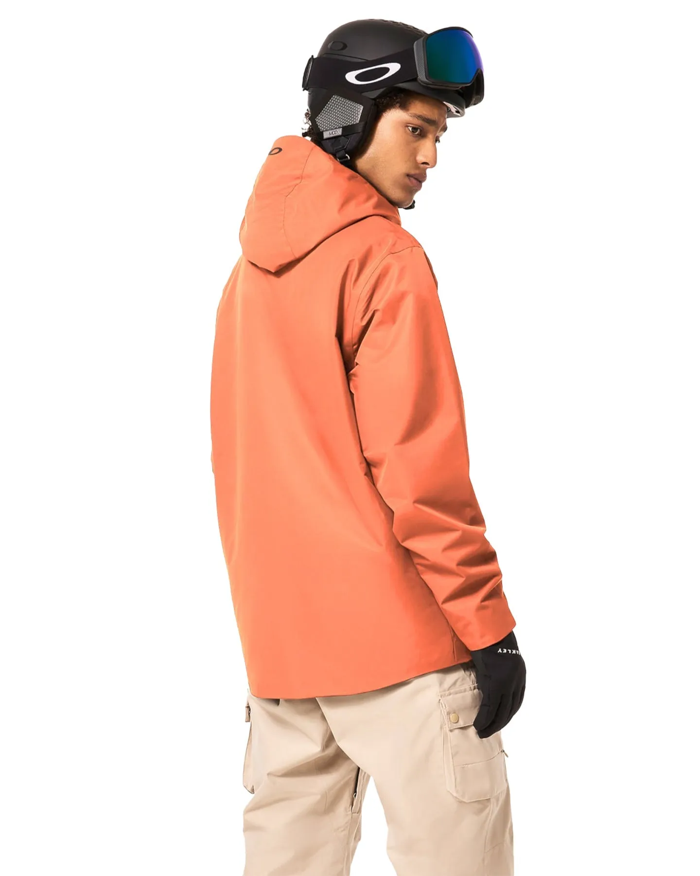 Oakley Divisional Rc Shell Anorak - Soft Orange - 2024 | Shop Coats & Jackets at Trojan Wake Ski Snow & Snow Skiers Ware