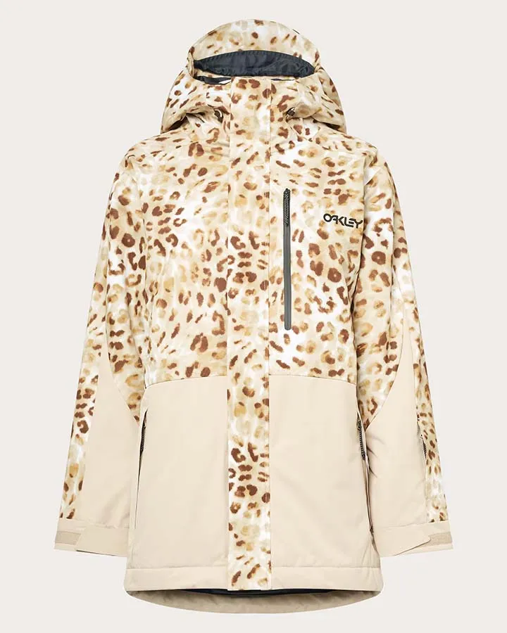 Oakley Women's Tnp Tbt Insulated Jacket - Cheeta Td Print - 2024 | Shop Coats & Jackets at Trojan Wake Ski Snow & Sn