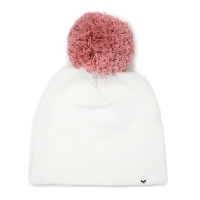 oh baby! Blush Pom Hat - Cream