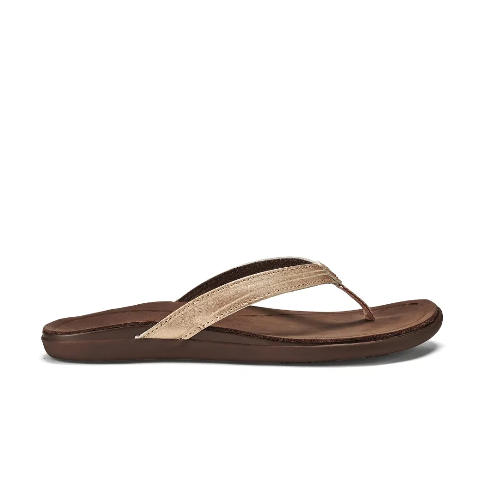 Olukai Women's Aukai - Copper/Dark Java