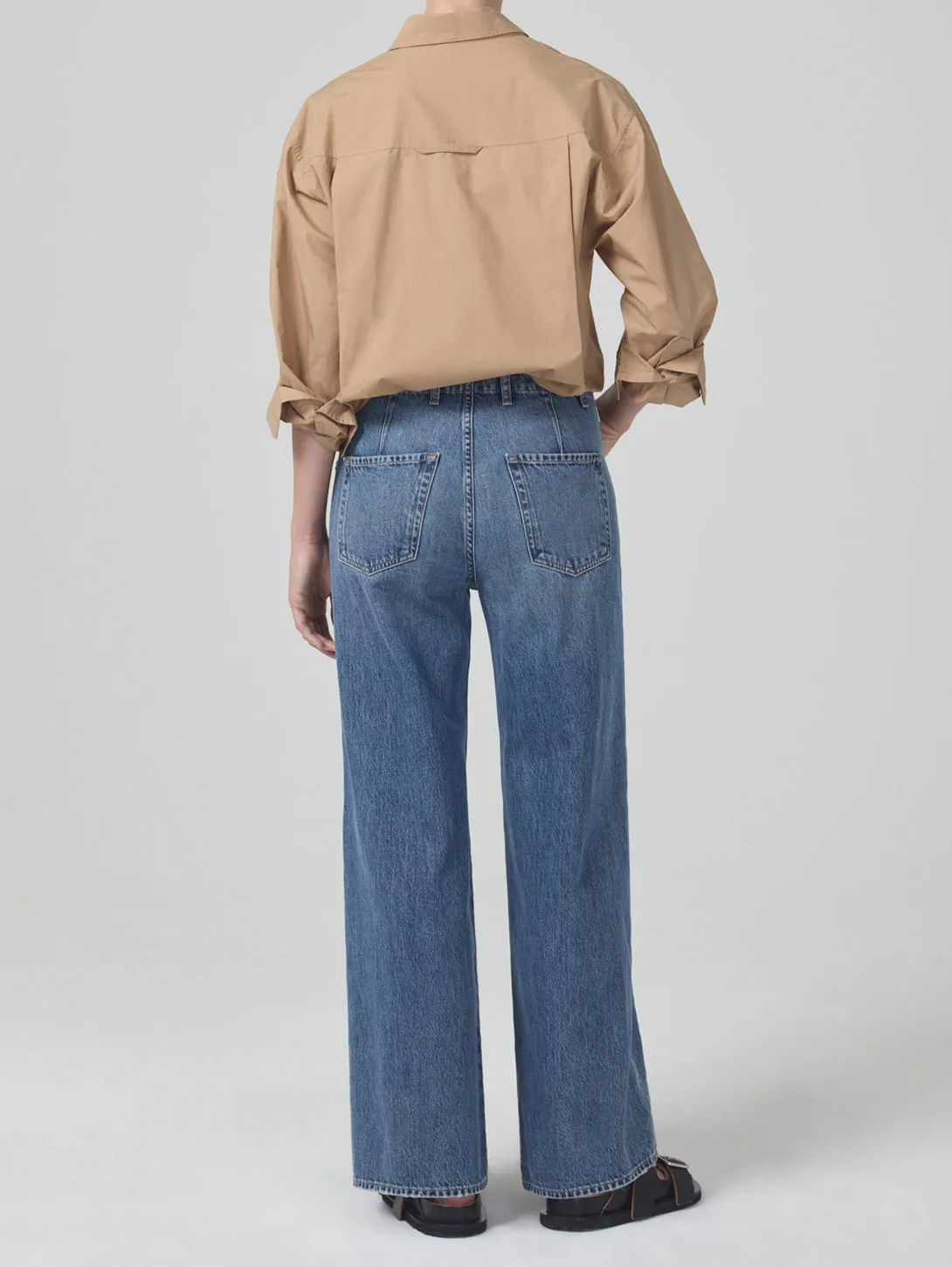 Paloma Utility Trouser Jean - Poolside