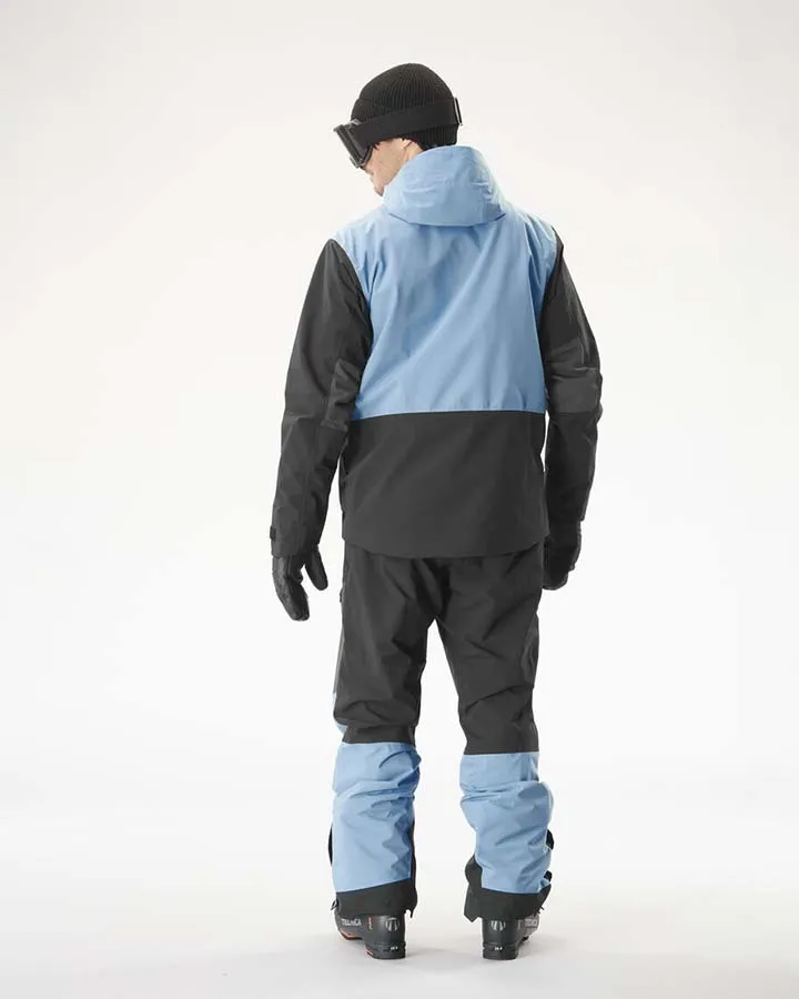 Picture Naikoon Jacket - Allure Blue-Black - 2024 | Shop Coats & Jackets at Trojan Wake Ski Snow & Snow Skiers Warehouse