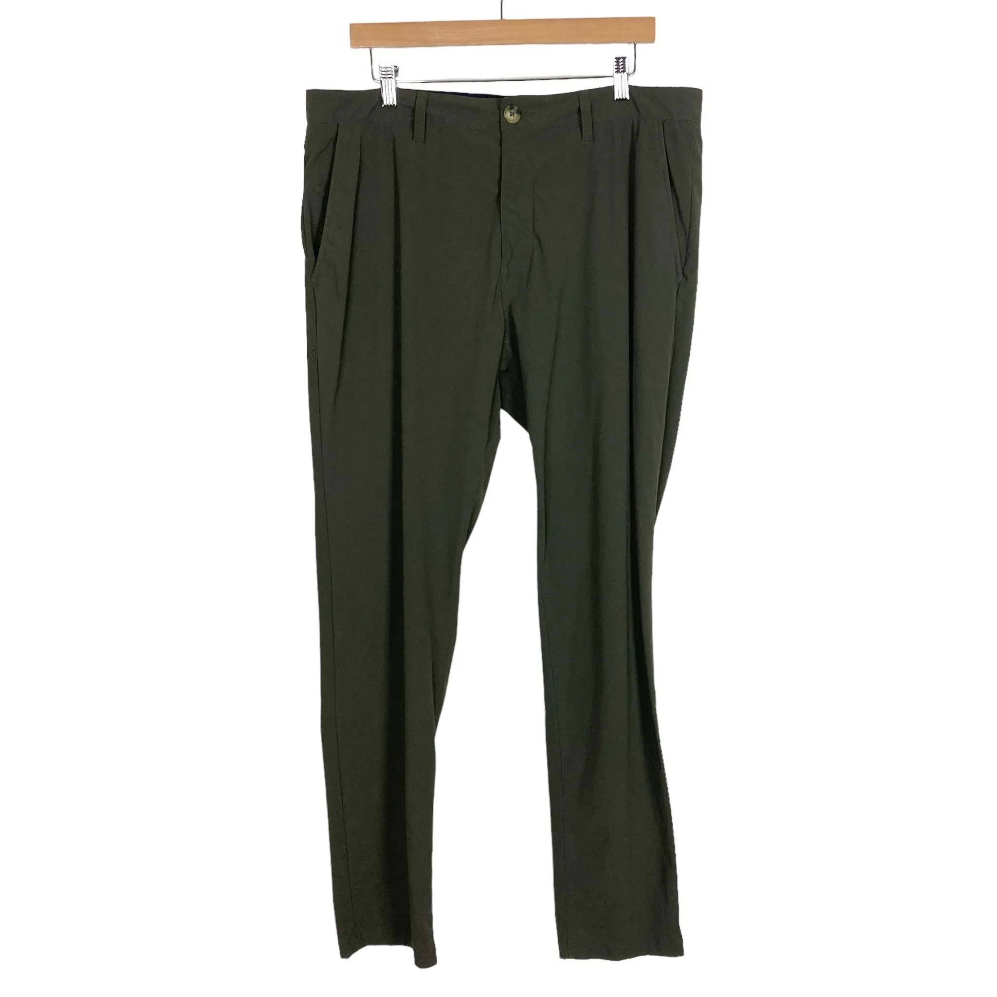 Rhone MEN'S Olive Pants- Size ~36 (Inseam 33”, see notes)