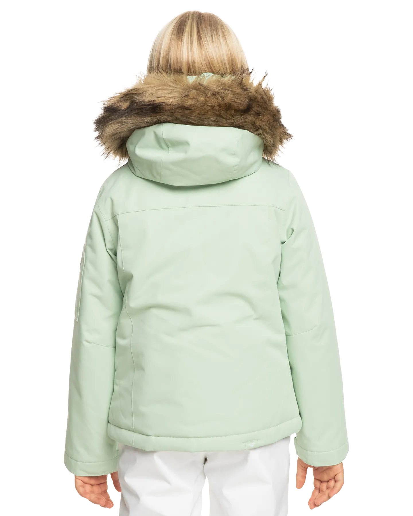 Roxy Girls' 8-16 Meade Technical Snow Jacket - Cameo Green | Shop Coats & Jackets at Trojan Wake Ski Snow & Snow Ski