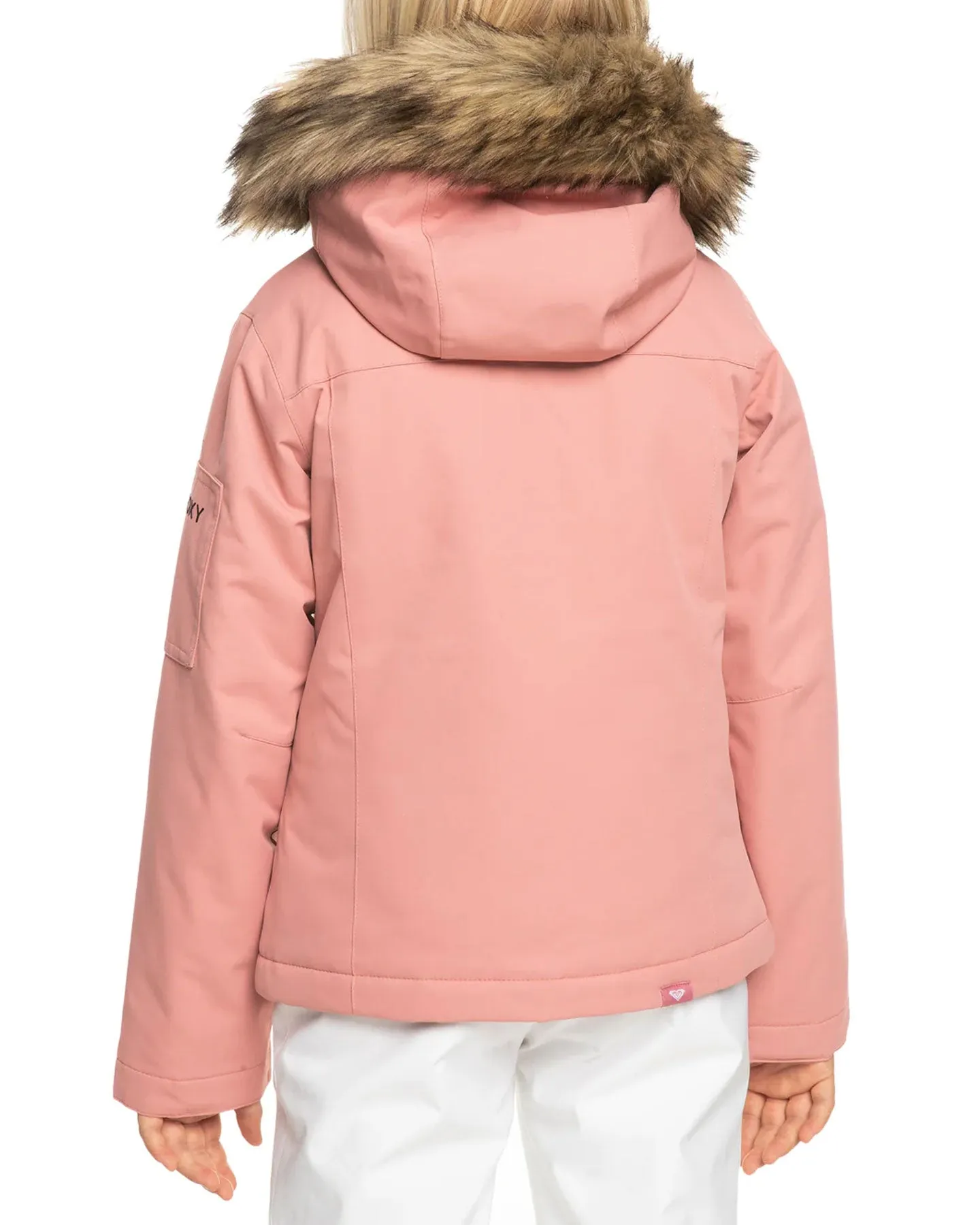 Roxy Girls' 8-16 Meade Technical Snow Jacket - Dusty Rose | Shop Coats & Jackets at Trojan Wake Ski Snow & Snow Skie