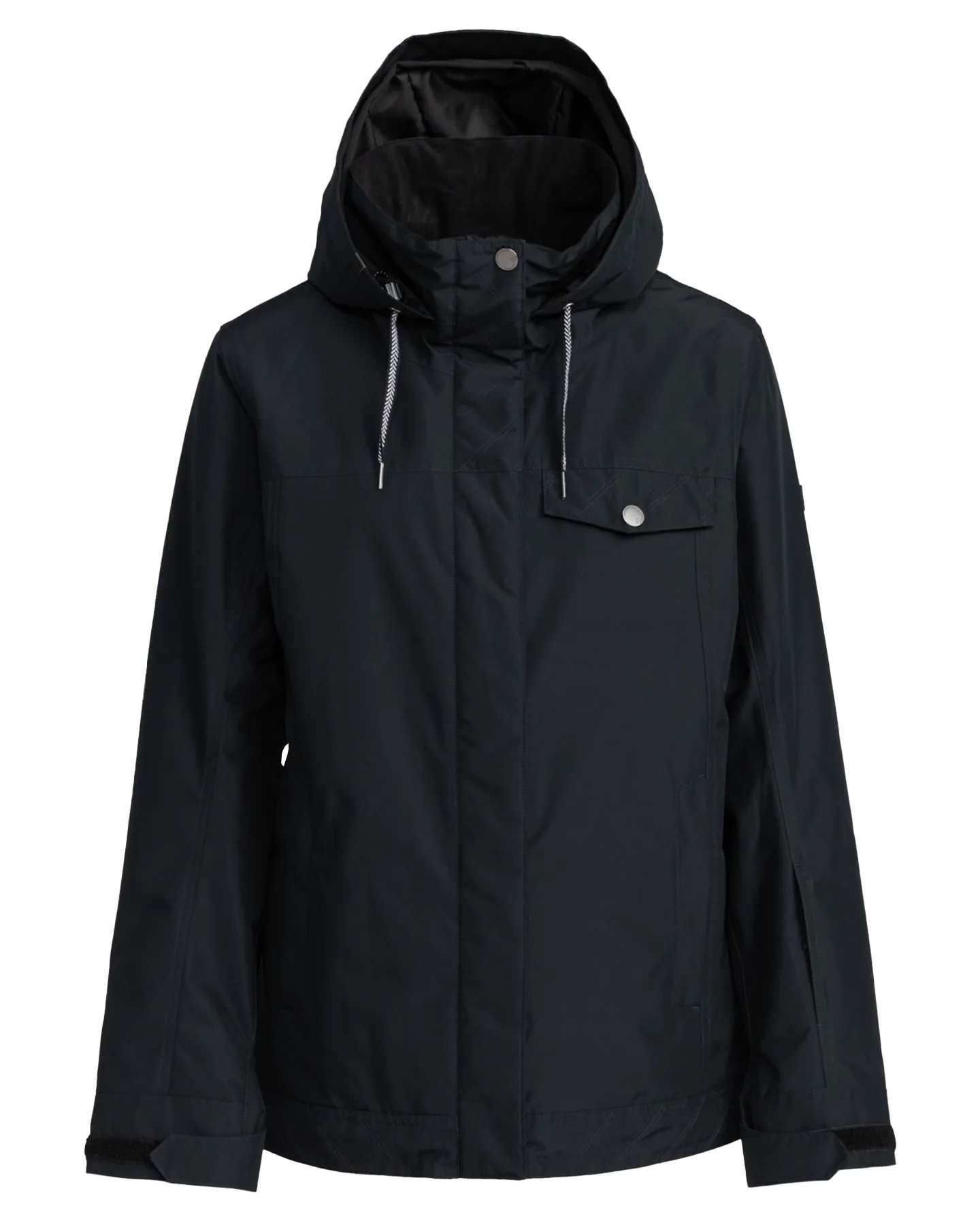 Roxy Women's Billie Technical Snow Jacket - True Black | Shop Coats & Jackets at Trojan Wake Ski Snow & Snow Skiers 