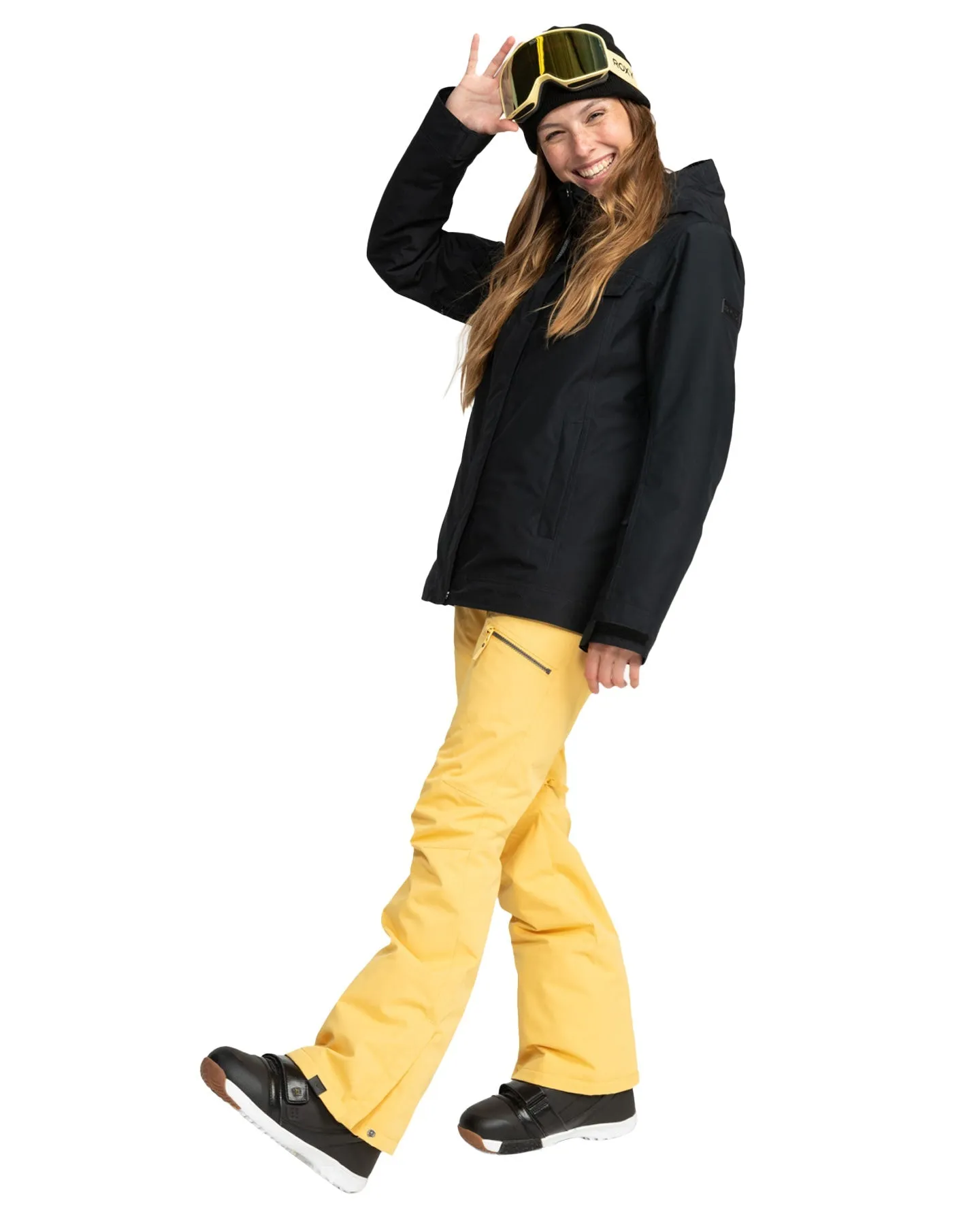 Roxy Women's Billie Technical Snow Jacket - True Black | Shop Coats & Jackets at Trojan Wake Ski Snow & Snow Skiers 