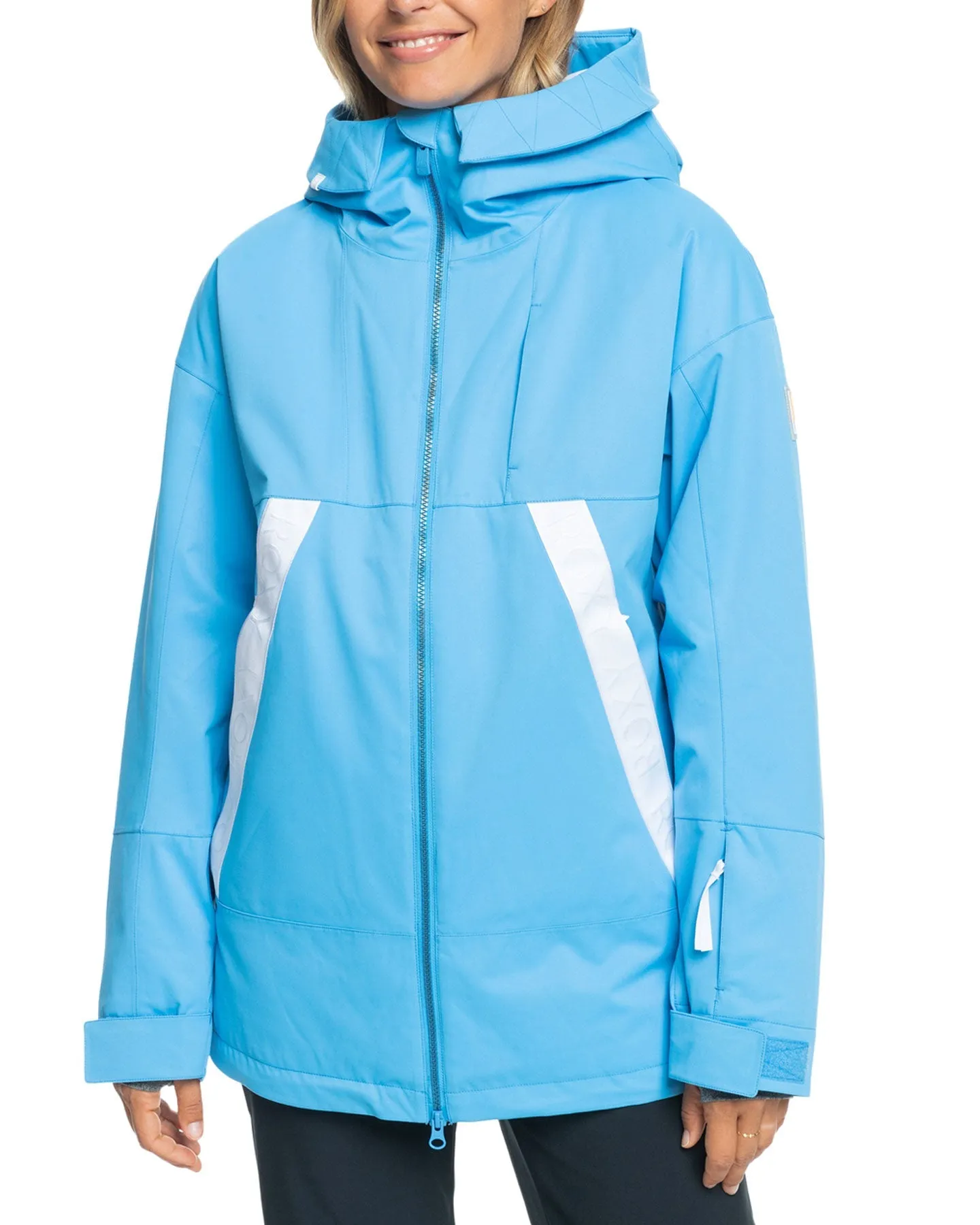 Roxy Women's Chloe Kim Technical Snow Jacket - Azure Blue | Shop Coats & Jackets at Trojan Wake Ski Snow & Snow Skie