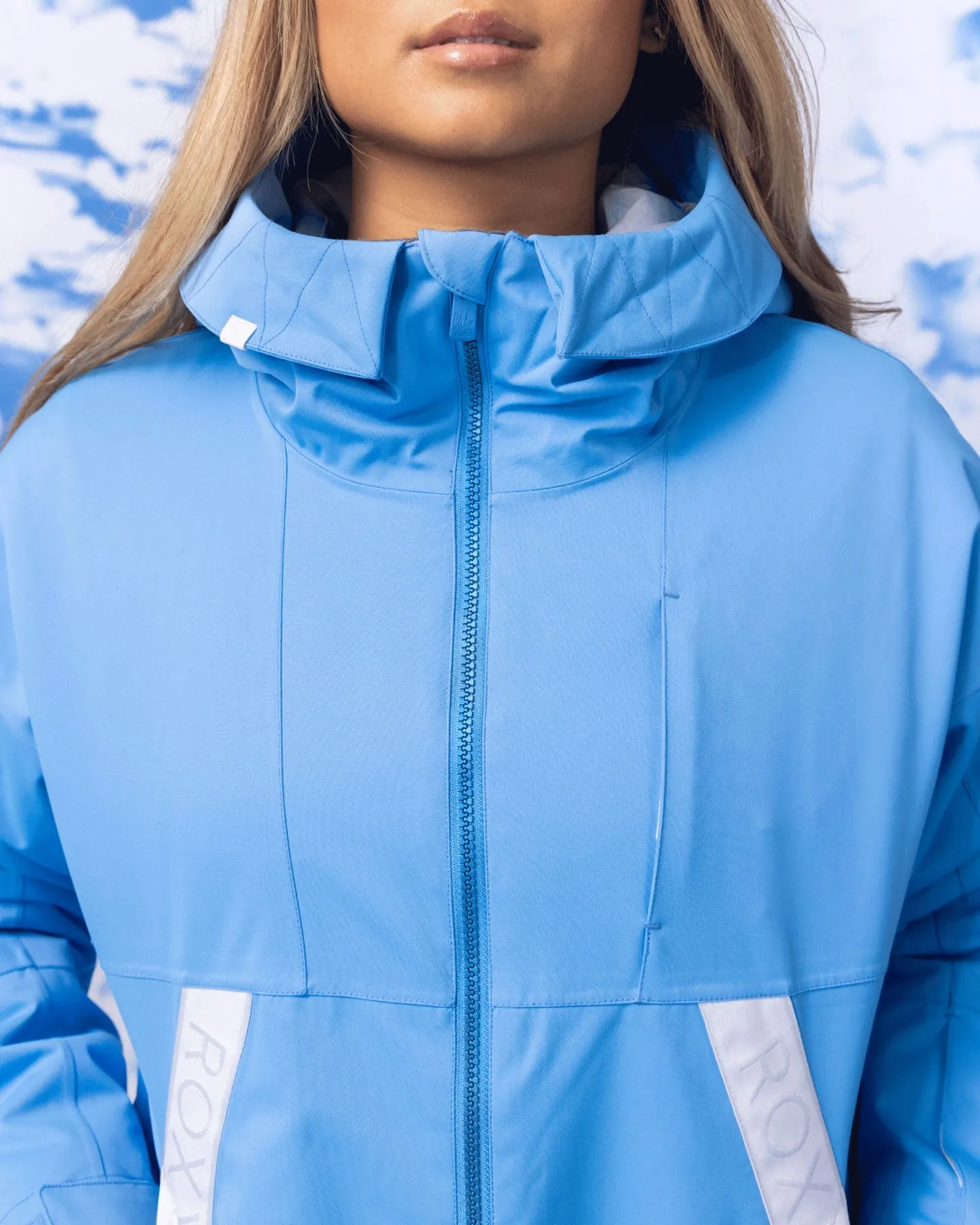 Roxy Women's Chloe Kim Technical Snow Jacket - Azure Blue | Shop Coats & Jackets at Trojan Wake Ski Snow & Snow Skie