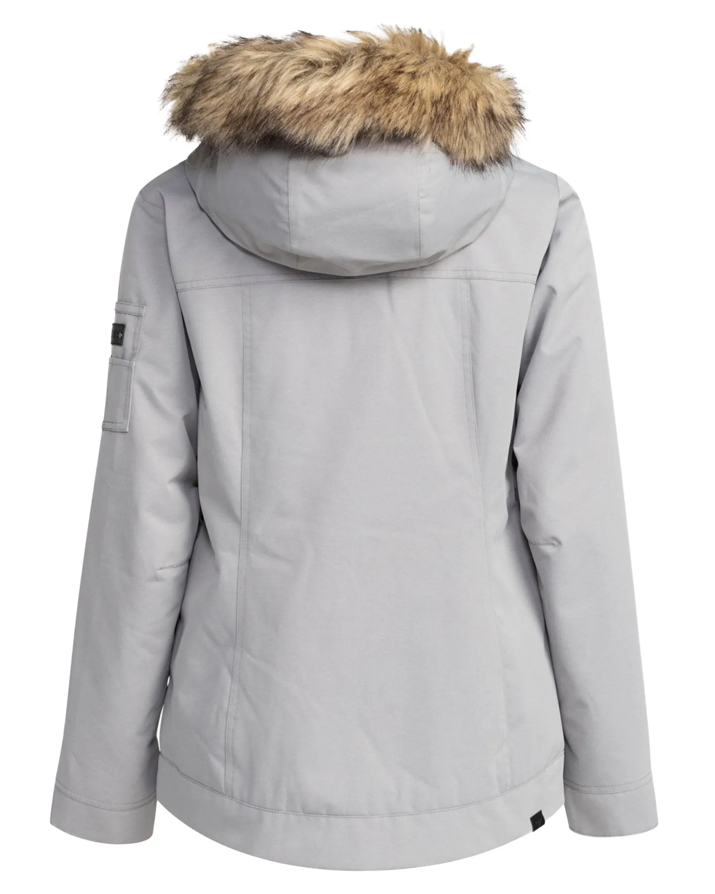 Roxy Women's Meade Technical Snow Jacket - Heather Grey | Shop Coats & Jackets at Trojan Wake Ski Snow & Snow Skiers