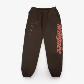 Sp5der 'Araignee' Sweatpants Brown FW22