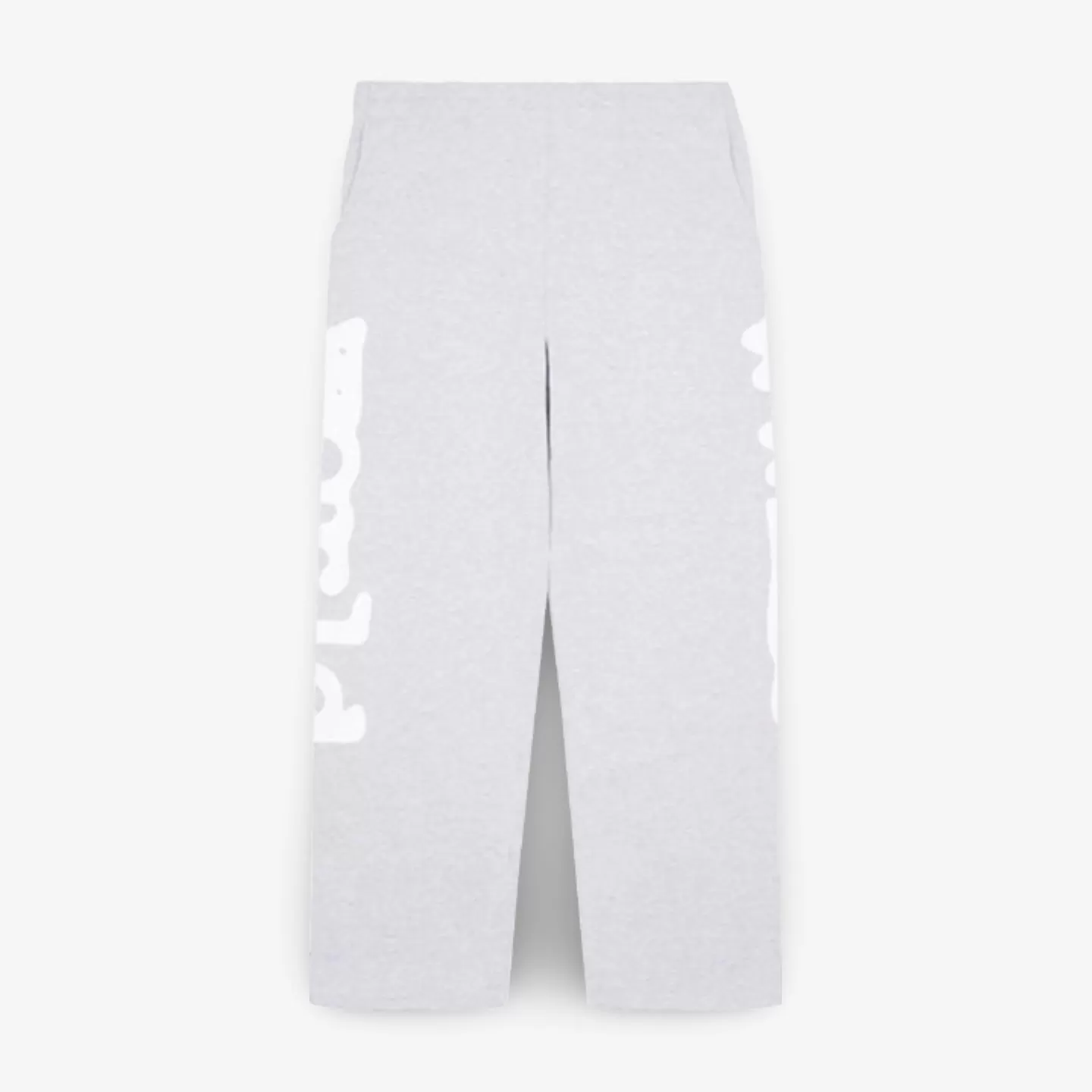 Sp5der 'Beluga' Straight Leg Sweatpants Heather Grey SS24