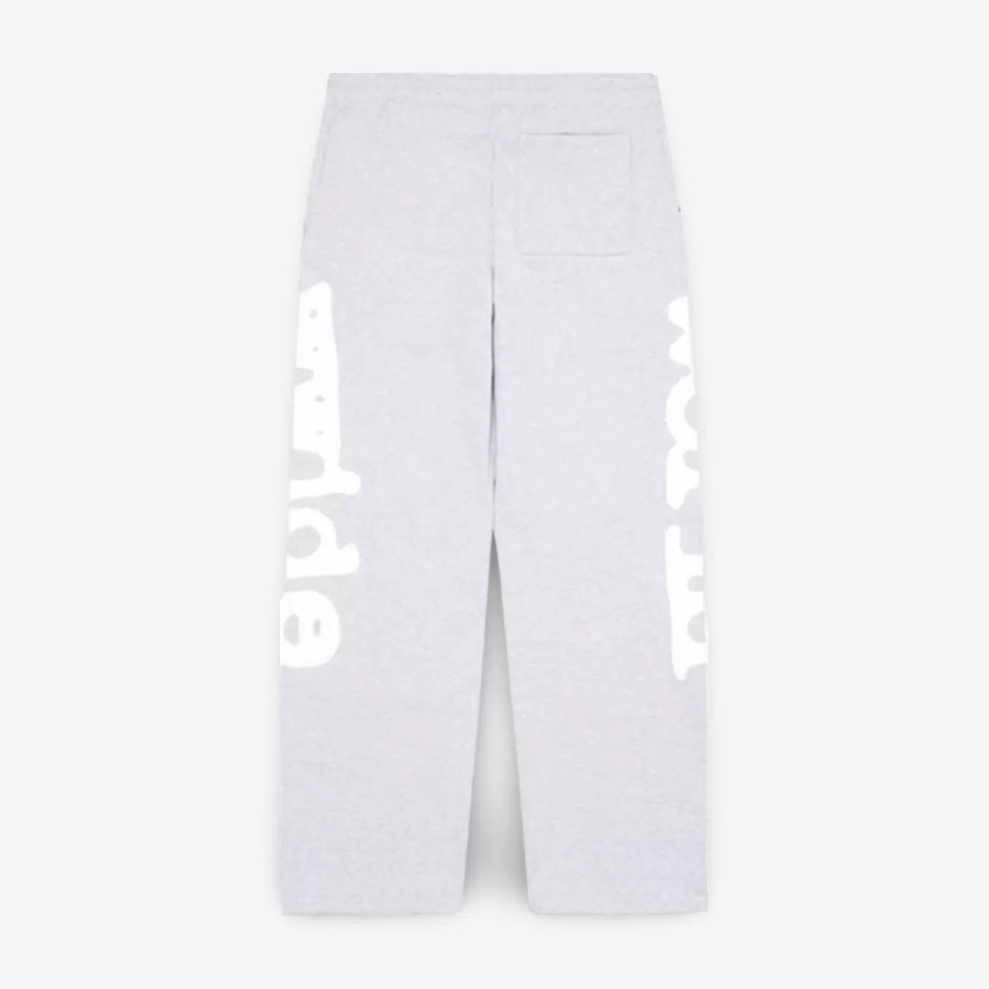 Sp5der 'Beluga' Straight Leg Sweatpants Heather Grey SS24