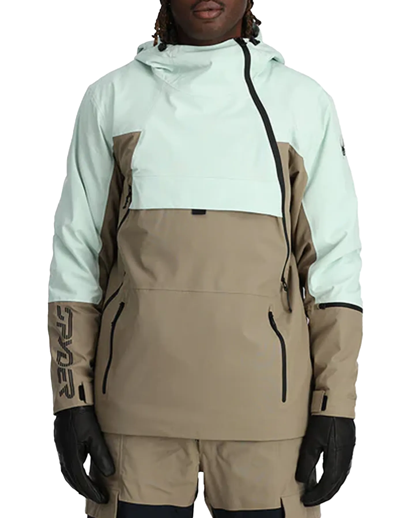 Spyder All Out Anorak - Wintergreen | Shop Coats & Jackets at Trojan Wake Ski Snow & Snow Skiers Warehouse