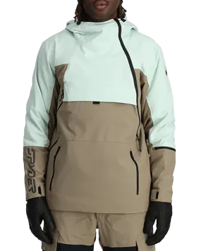 Spyder All Out Anorak - Wintergreen | Shop Coats & Jackets at Trojan Wake Ski Snow & Snow Skiers Warehouse