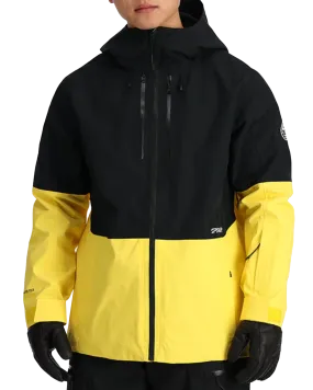 Spyder Jagged Gtx Shell Jacket - Yellow | Shop Coats & Jackets at Trojan Wake Ski Snow & Snow Skiers Warehouse