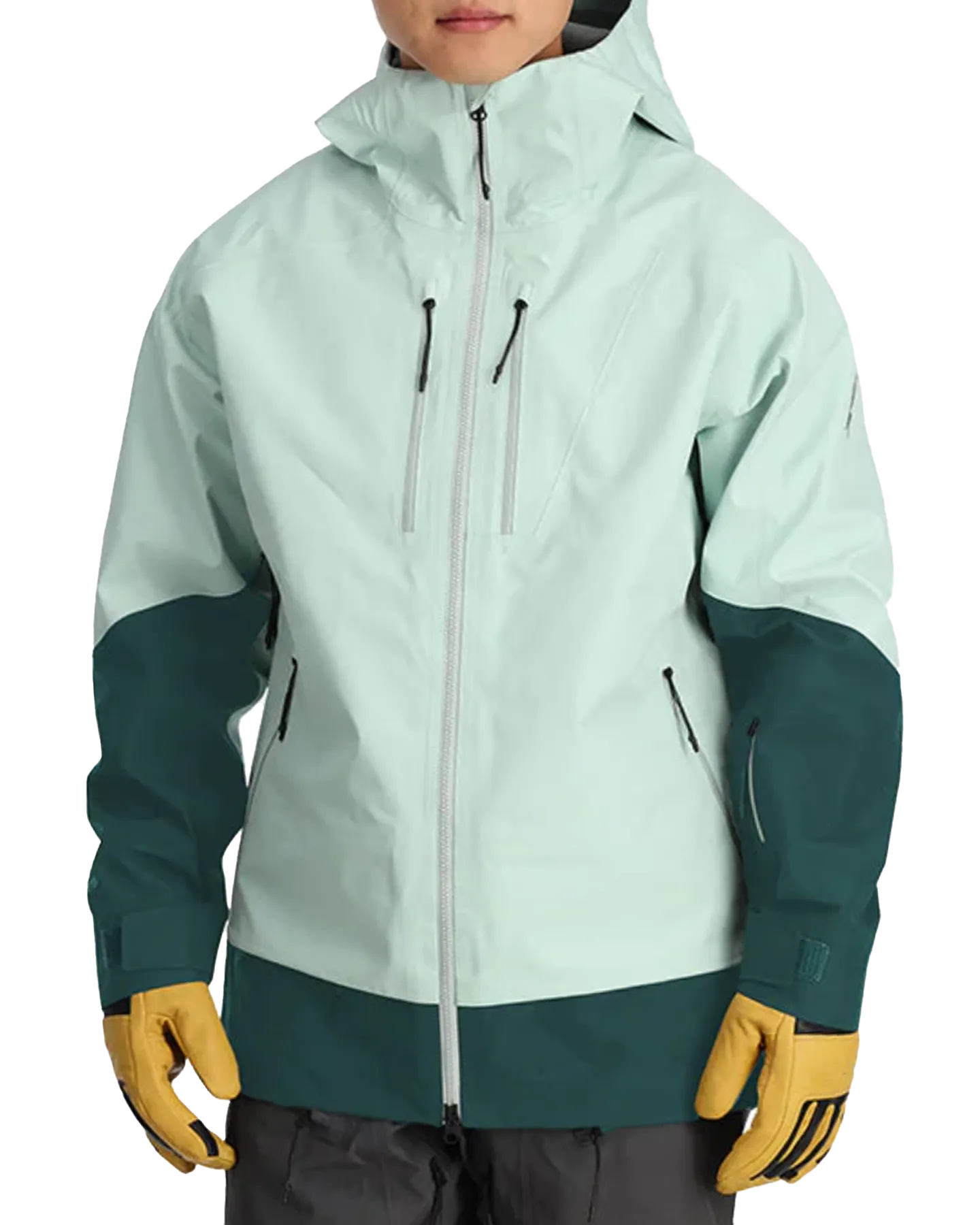 Spyder Sanction Gtx Shell Jacket - Wintergreen | Shop Coats & Jackets at Trojan Wake Ski Snow & Snow Skiers Warehouse