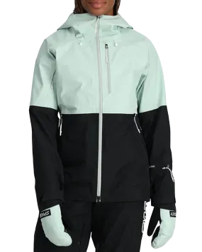 Spyder Women's Solitaire Gtx Shell Jacket - Wintergreen | Shop Coats & Jackets at Trojan Wake Ski Snow & Snow Skiers