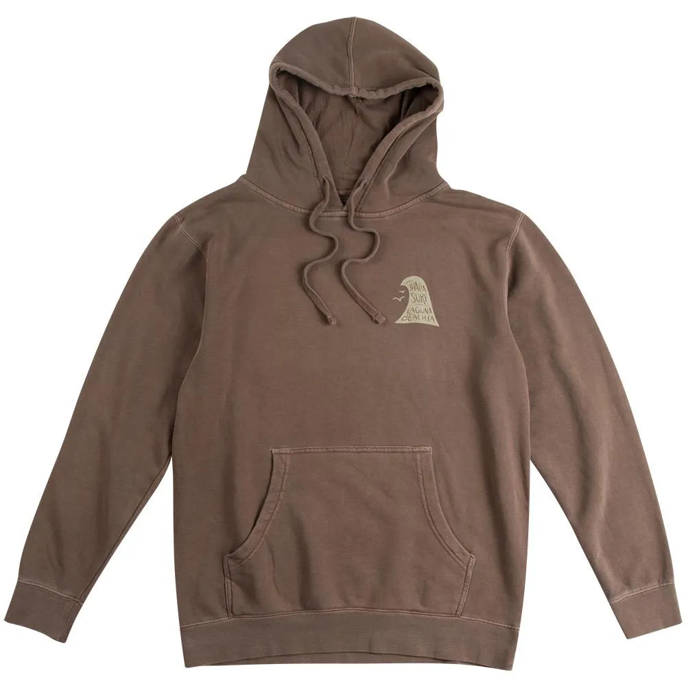 Thalia Surf Bird Barrel Pullover Hood Mens Fleece