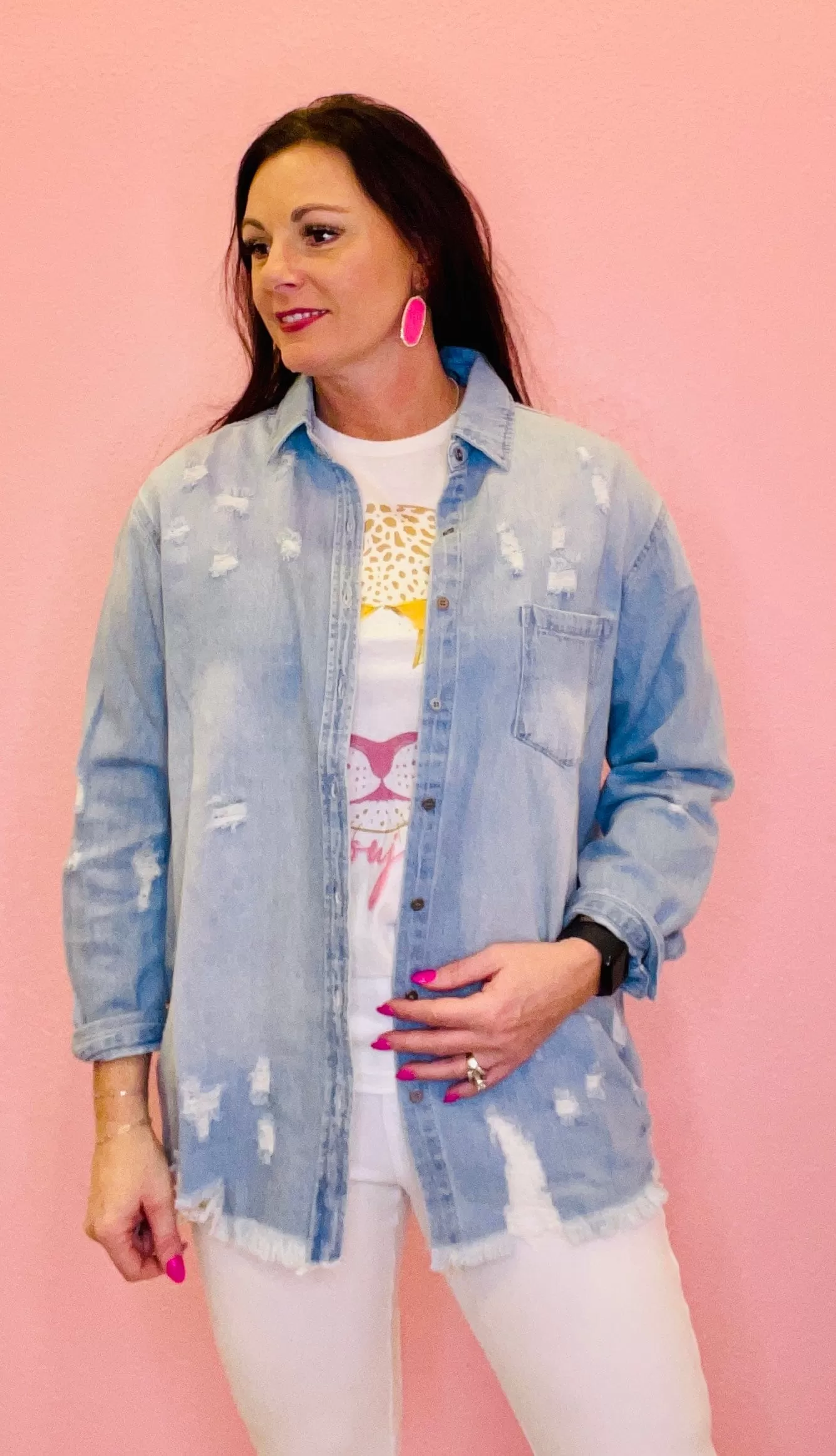 The Mariah Denim Button Down