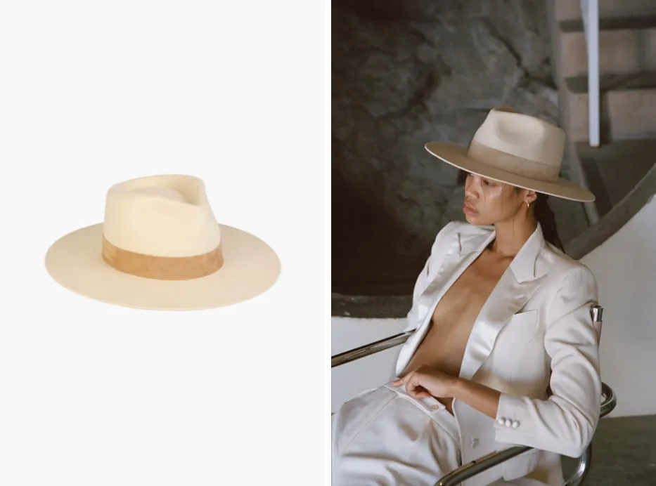 The Mirage Hat in ivory