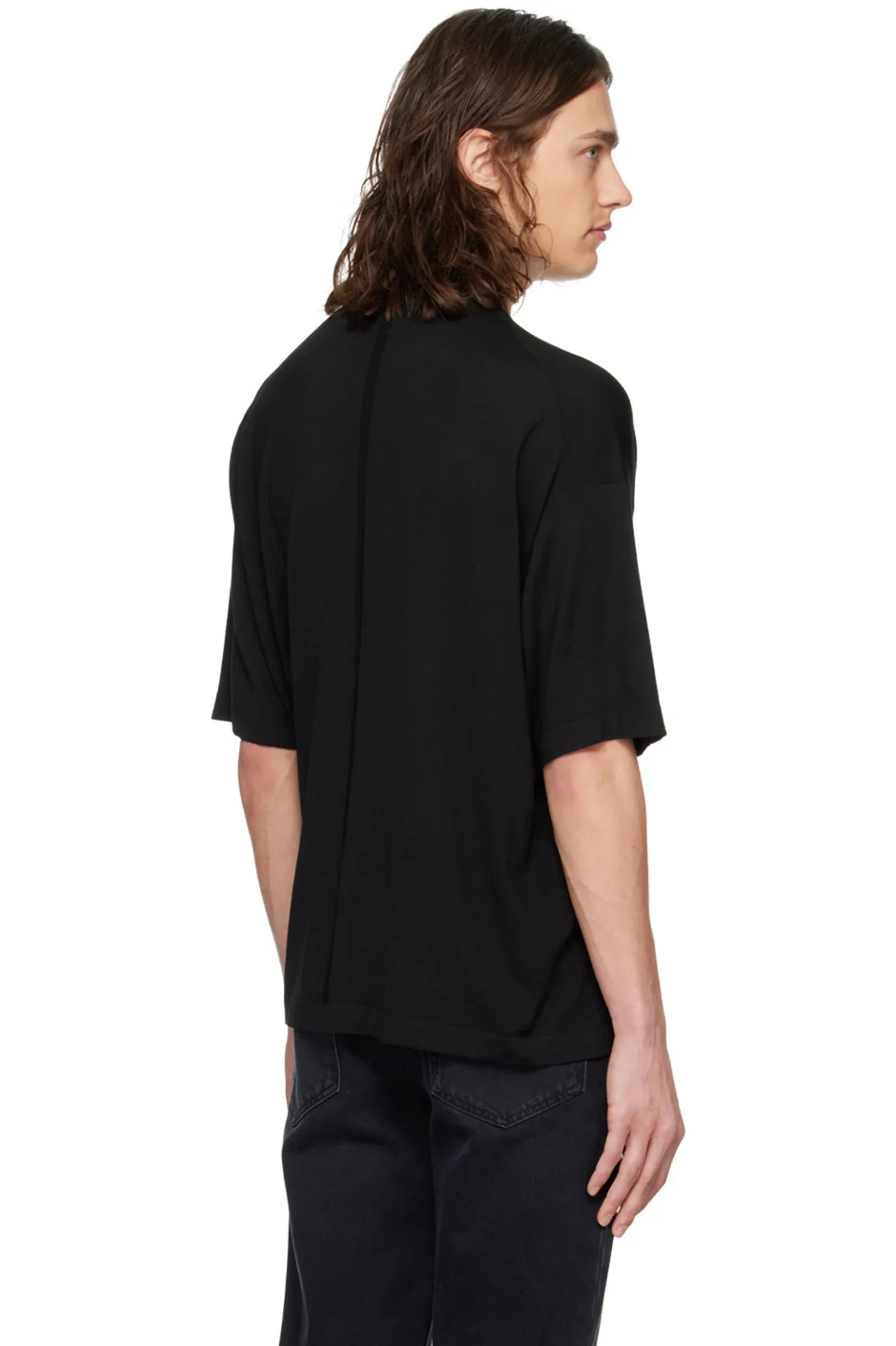 The Row  |Crew Neck Wool Plain Short Sleeves Crew Neck T-Shirts