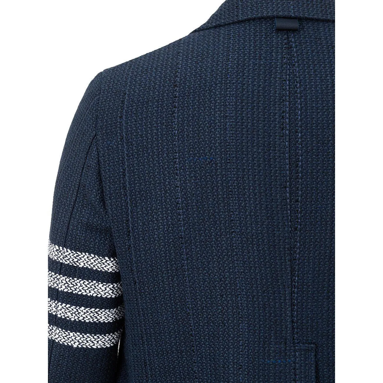 Thom Browne Elegant Slim Fit Chesterfield Overcoat