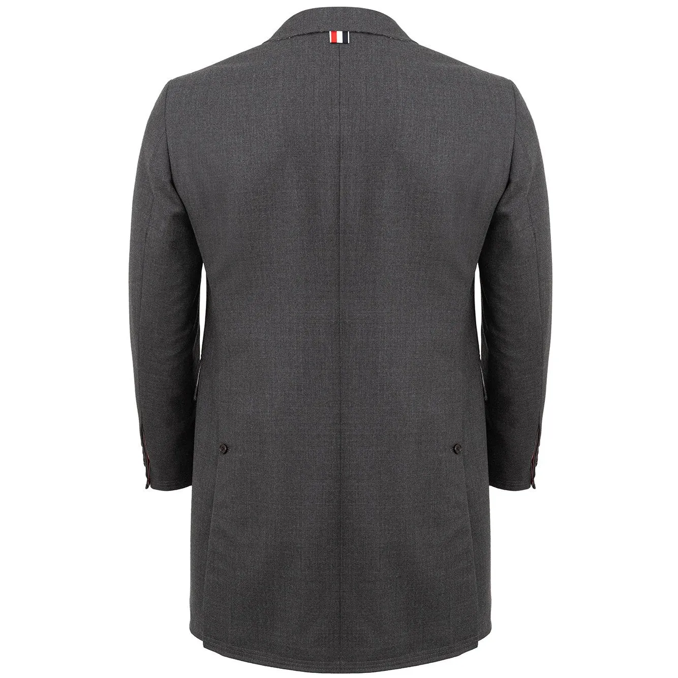 Thom Browne Exquisite Slim Fit Grey Chesterfield Overcoat