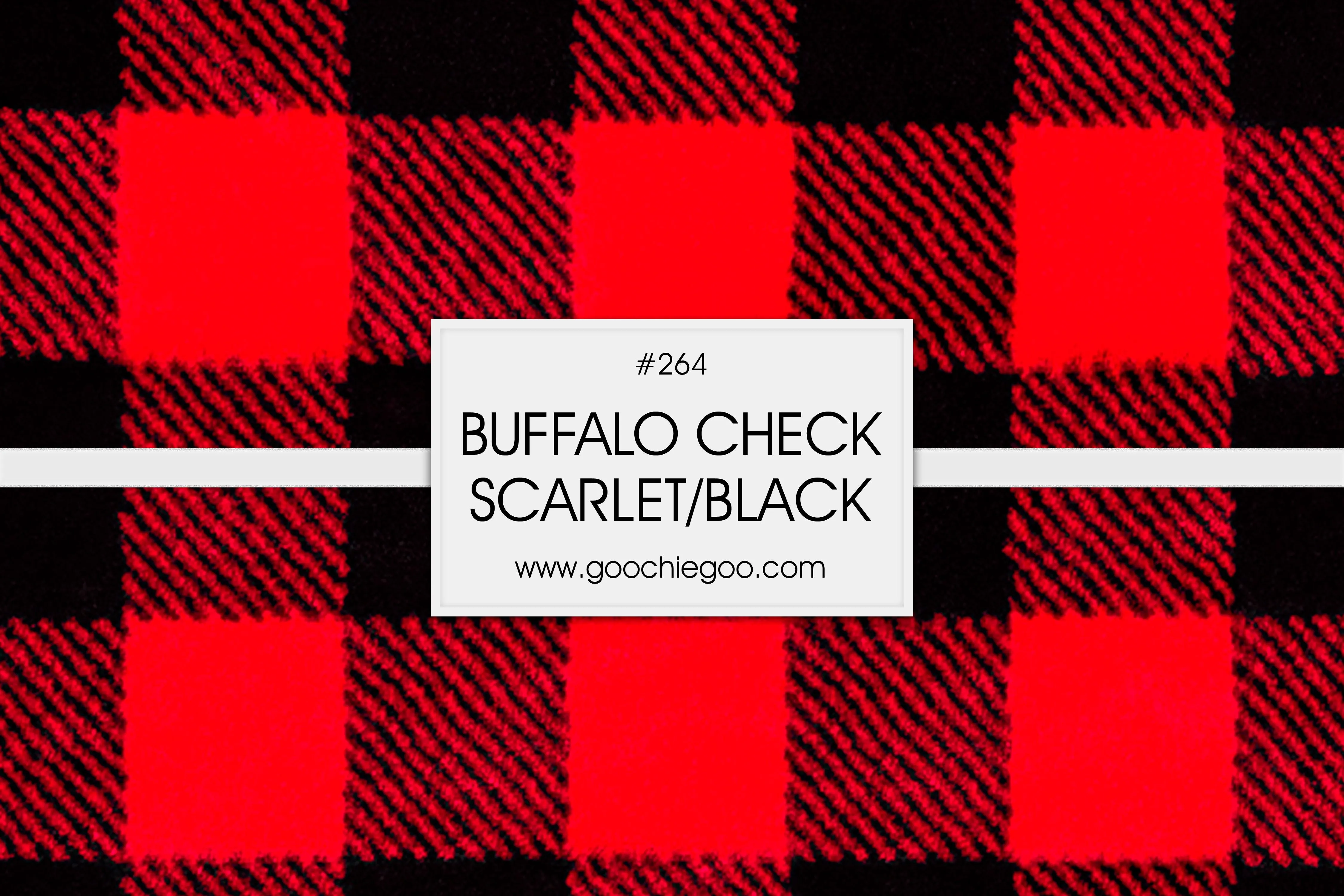 Throw / Red & Black Buffalo Check