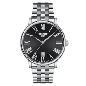 TISSOT Carson Premium Roman Index Men’s Watch – Stainless Steel 