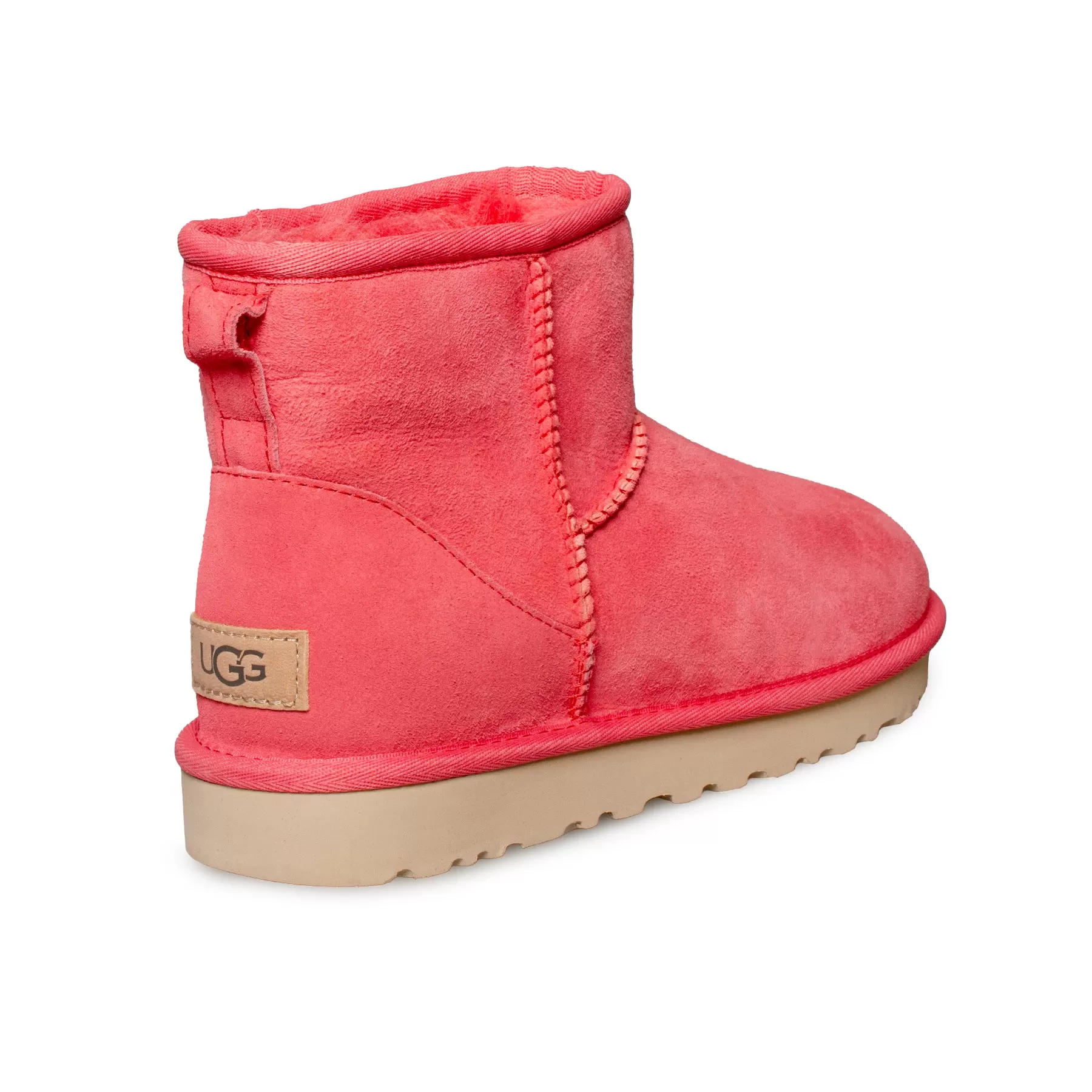 UGG Classic Mini II Hibiscus Pink Boots - Women's