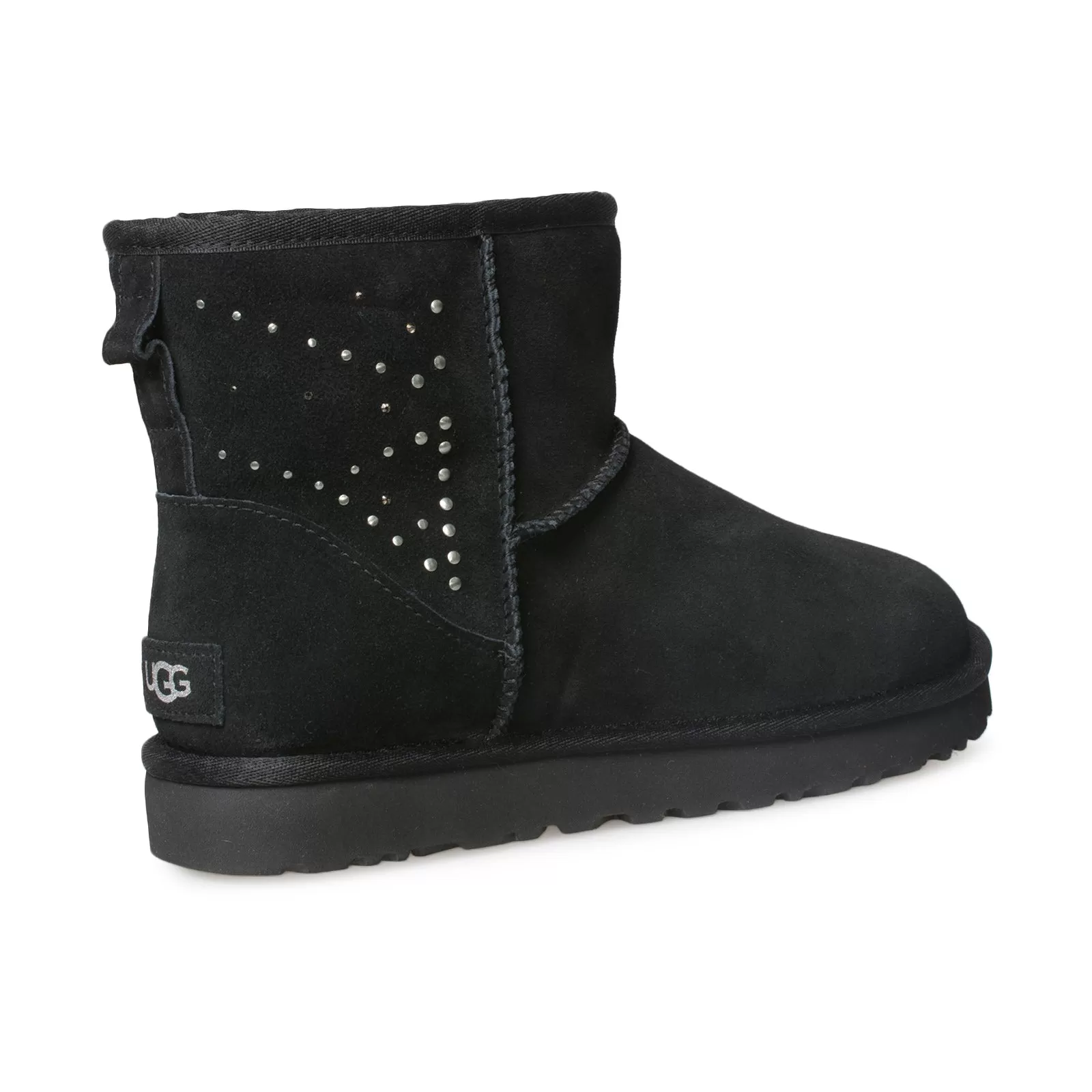 UGG Classic Mini II Studded Black Boots - Women's