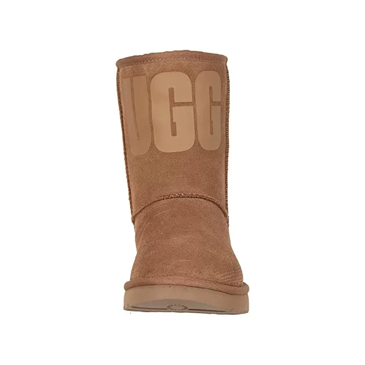 UGG Classic Short Rubber Logo Chestnut (1108230) Women