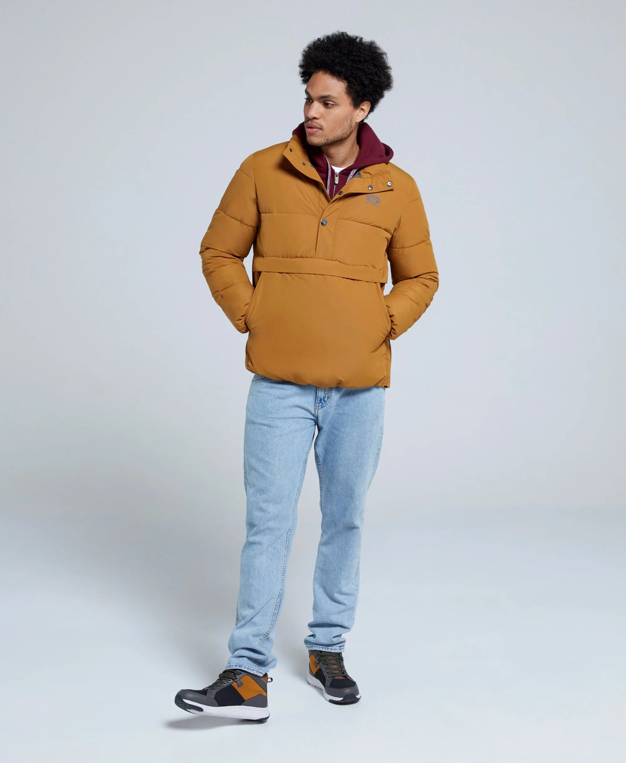 Westbay Mens Puffer Jacket - Mustard