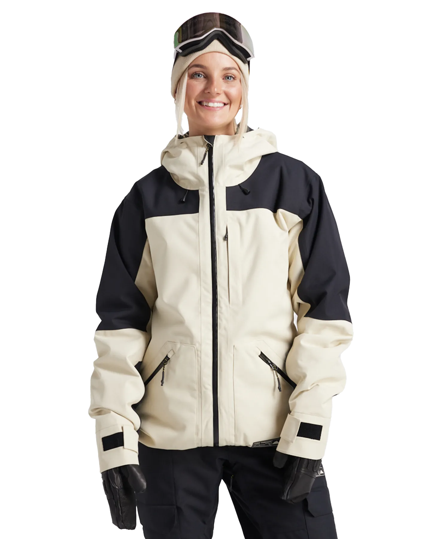 Yuki Threads Northbound Snow Jacket - Stone | Shop Coats & Jackets at Trojan Wake Ski Snow & Snow Skiers Warehouse